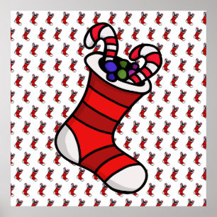 Affiche Christmas stocking