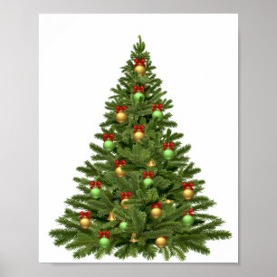 Affiche Christmas Tree Holidays Christmas Bauble