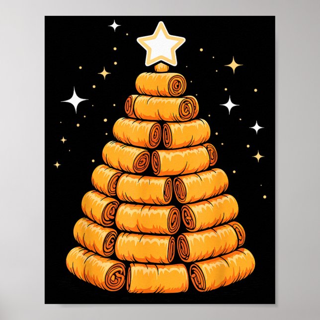 Affiche Christmas Tree Luma Filino Spring Rolls  (Devant)