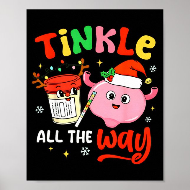 Affiche Christmas Urologist Nephrologist T Healthcare Work (Devant)