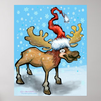 Affiche Christmoose