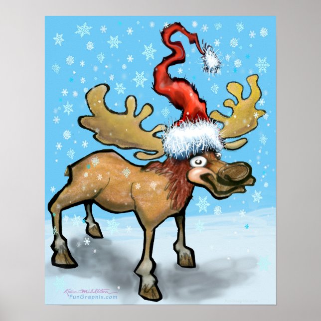 Affiche Christmoose (Devant)