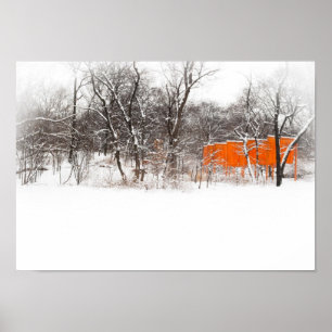 Affiche Christo "Les Portes" à Central Park