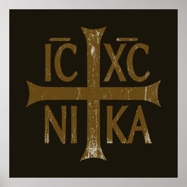 Affiche Christogram ICHC NIKA (Devant)