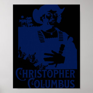 Affiche Christophe Colomb Explorateur Du Nouveau Monde Col