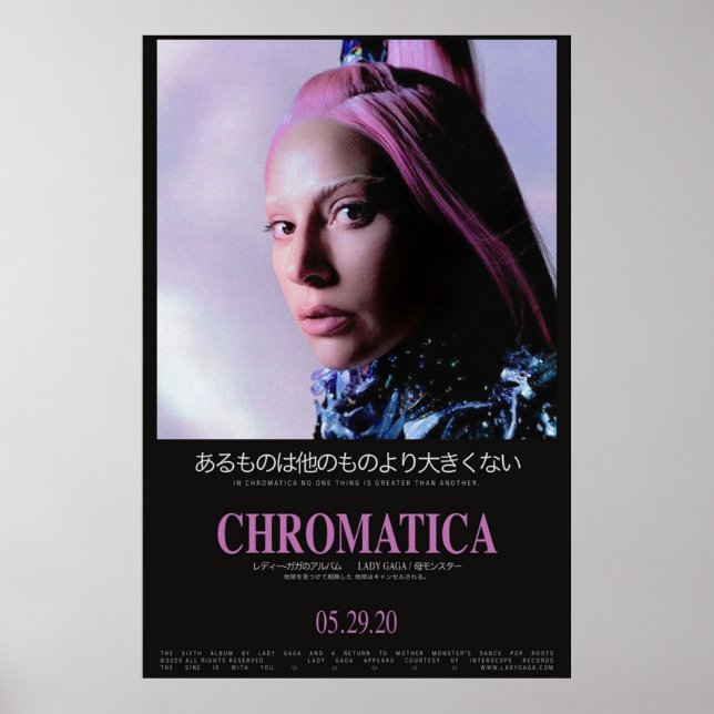 Affiche Chromatica IV (Devant)