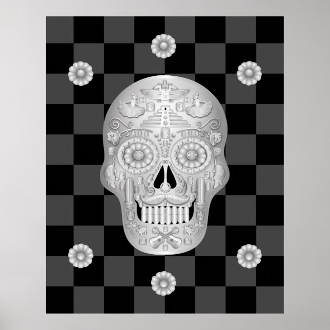 Affiche Chrome Calavera Watch (Devant)