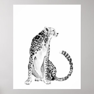 Affiche Chrome Cheetah