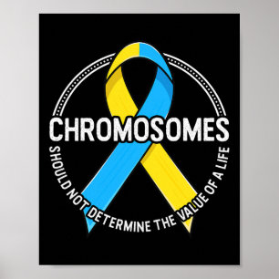 Affiche Chromosomes Citer Down Syndrome Sensibilisation Ru