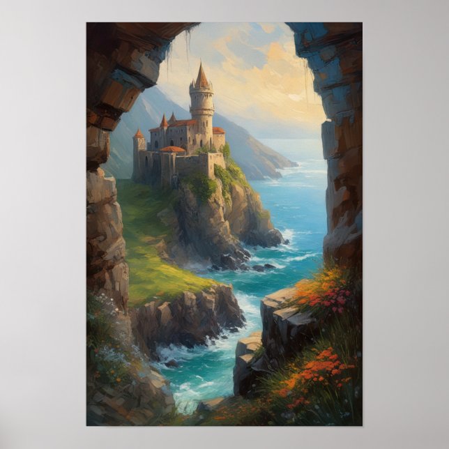 Affiche Chroniques de Clifftop, Échos d'un château médiéva (Devant)