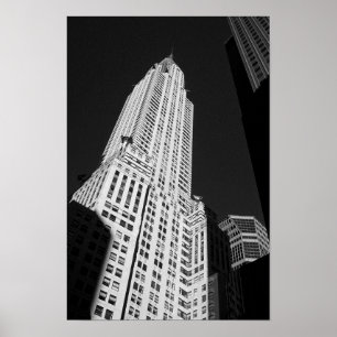 Affiche Chrysler Building New York Amérique