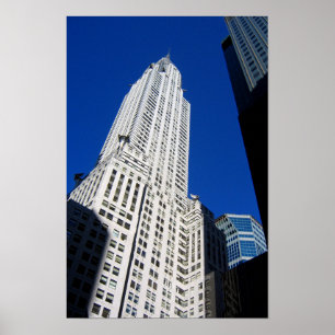 Affiche Chrysler Building New York Amérique