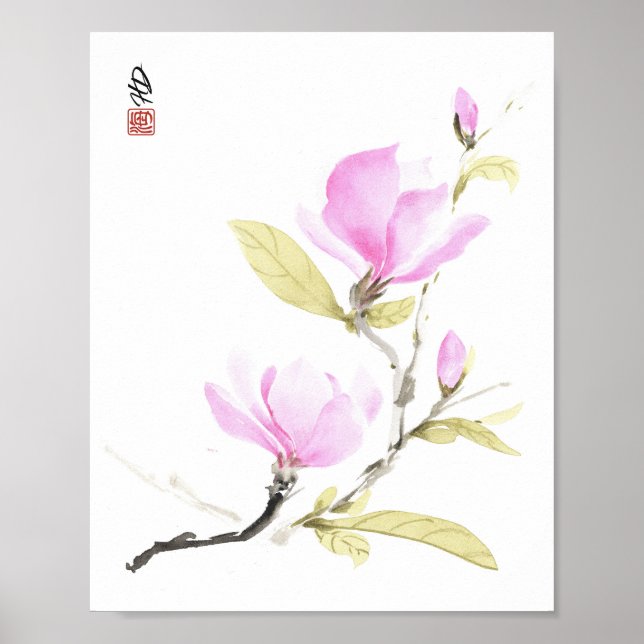 Affiche Chuchotement de printemps (Devant)