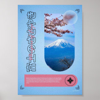 Affiche Chuchotements de Fuji – Mont Fuji & Sakura