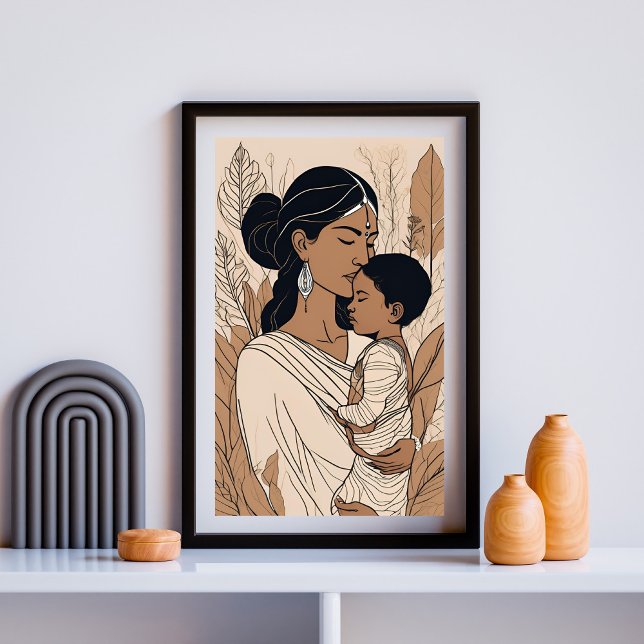Affiche Chuchotements de l'amour d'une mère (Créateur téléchargé)