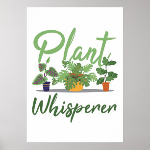 Affiche Chuchoteur de plante de cactus