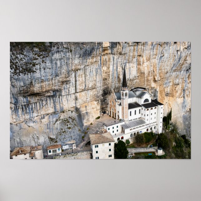 Affiche Church of Madonna della Corona (Devant)