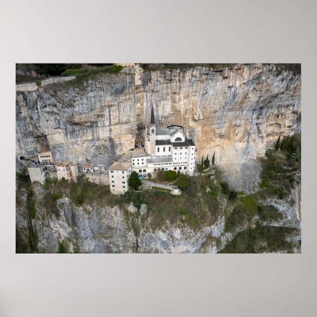 Affiche Church of Madonna della Corona (Devant)