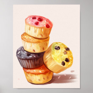Affiche Chute de la tour Muffin
