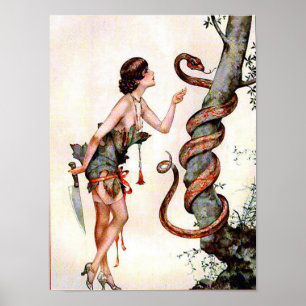 Affiche Chute de l'homme - Satan