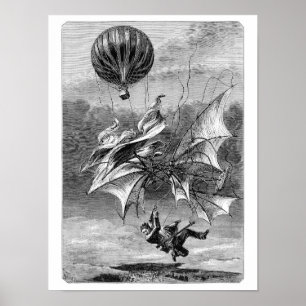 Affiche Chute de l'Homme Volant