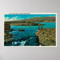 Chutes Celilo sur le fleuve Columbia