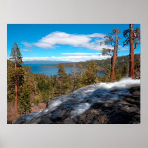 Affiche Chutes de Eagle Creek, South Lake Tahoe