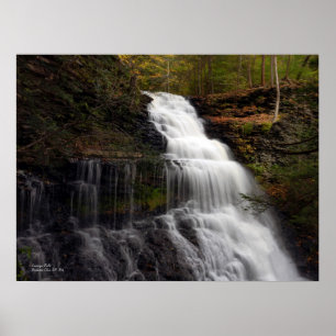 Affiche Chutes de Ganoga 24 po x 18 po