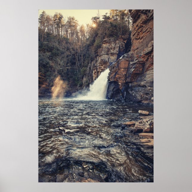 Affiche Chutes de Linville (Devant)