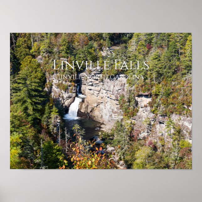 Affiche Chutes de Linville (Devant)