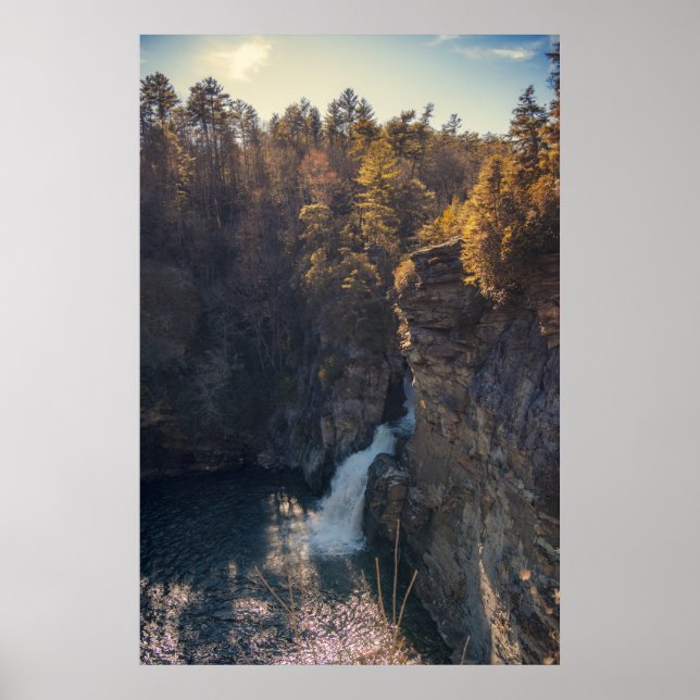 Affiche Chutes de Linville (Devant)