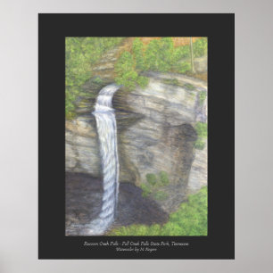 Affiche Chutes de Raccoon Creek