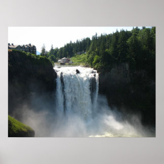 Affiche Chutes de Snoqualmie