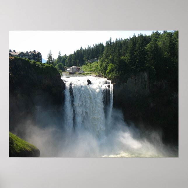 Affiche Chutes de Snoqualmie (Devant)