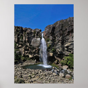 Affiche Chutes de Taranaki
