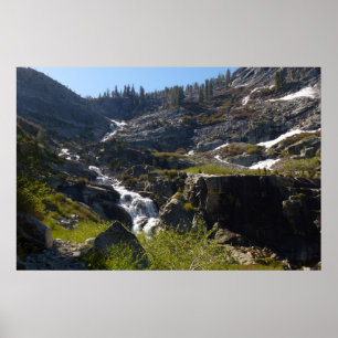 Affiche Chutes de Tokopah I dans le parc national de Sequo