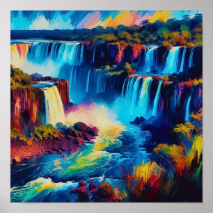 Affiche Chutes d'Iguazu
