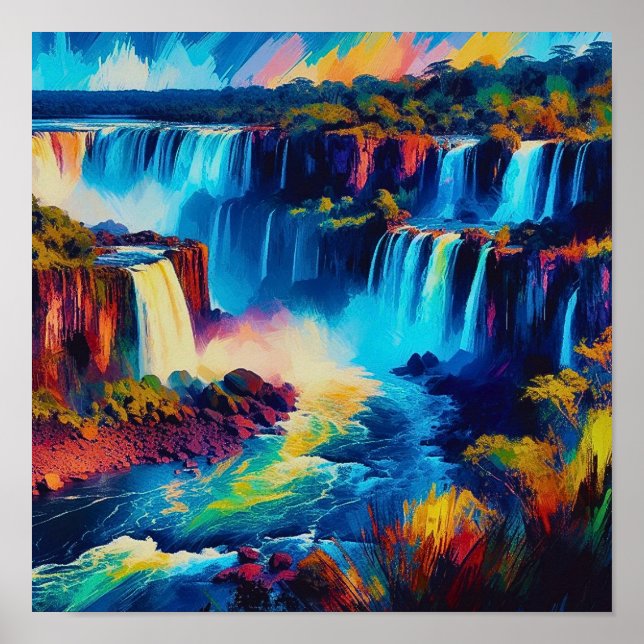 Affiche Chutes d'Iguazu (Devant)