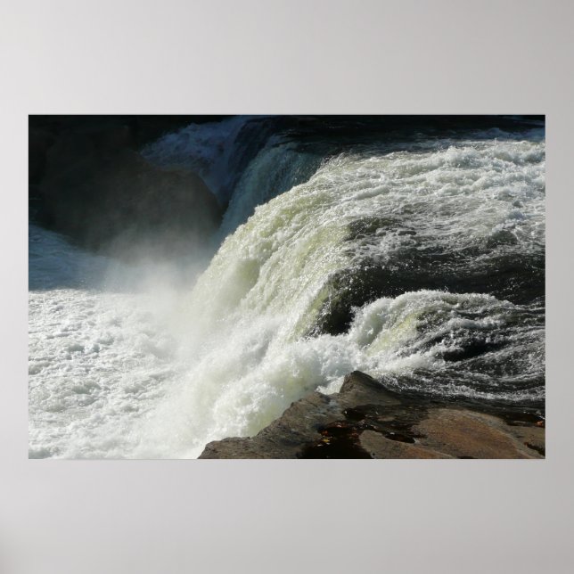 Affiche Chutes d'Ohiopyle en Pennsylvanie (Devant)
