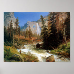 Affiche Chutes du Nevada, Yosemite