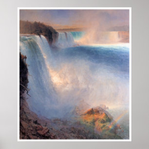 Affiche Chutes du Niagara du côté américain
