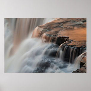 Affiche Chutes Kakabeka de près
