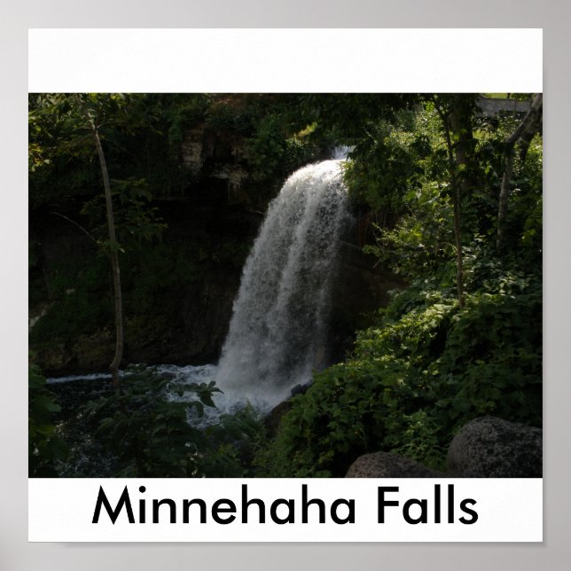 Affiche Chutes Minnehaha (Devant)