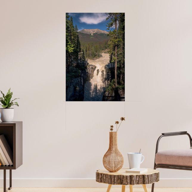 Affiche Chutes Sunwapta, Cascade Photographie (Salon 3)