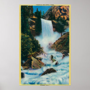 Affiche Chutes vernales à YosemiteYosemite, CA