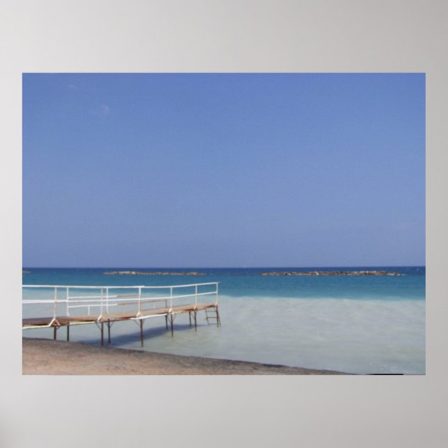 AFFICHE CHYPRE BEACH (Devant)