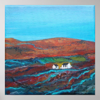 Affiche Chysauster en Penwith, Cornwall