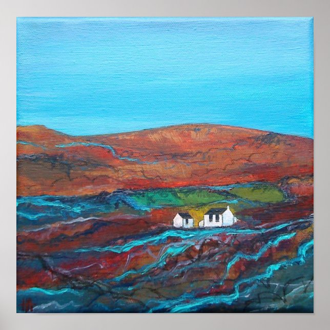 Affiche Chysauster en Penwith, Cornwall (Devant)