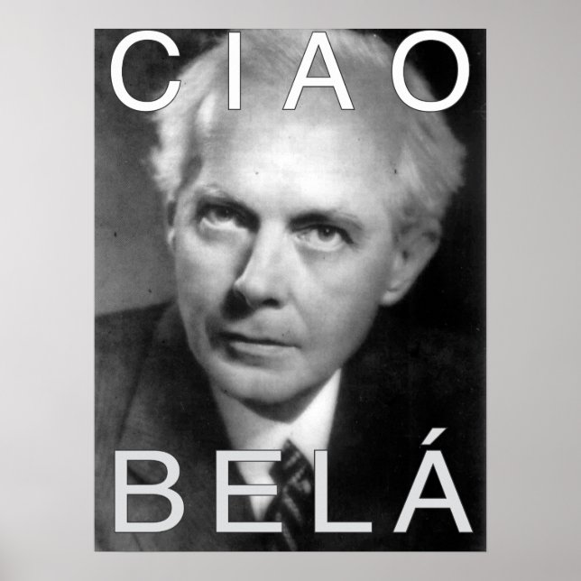 AFFICHE CIAO BELÁ (Devant)