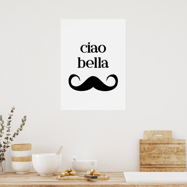 Affiche Ciao bella (Cuisine)